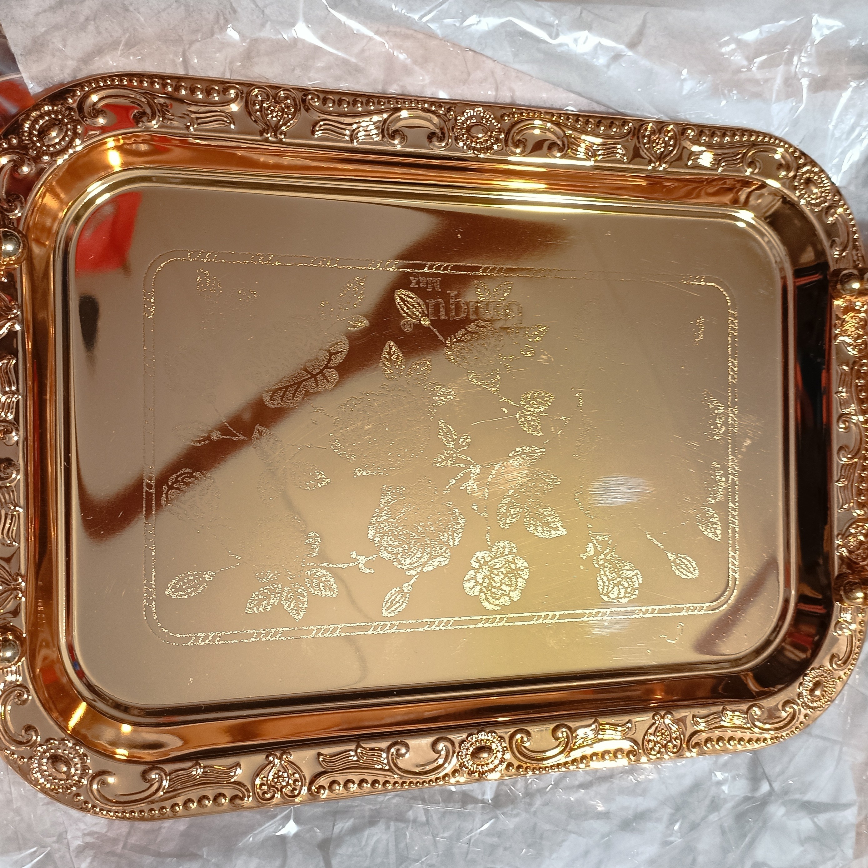 سینی طلای خارجی سبک