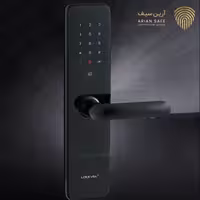 قفل دیجیتال لاک ول مدل f518در دورنگ دستگیره مشکی و دستگیره طلایی