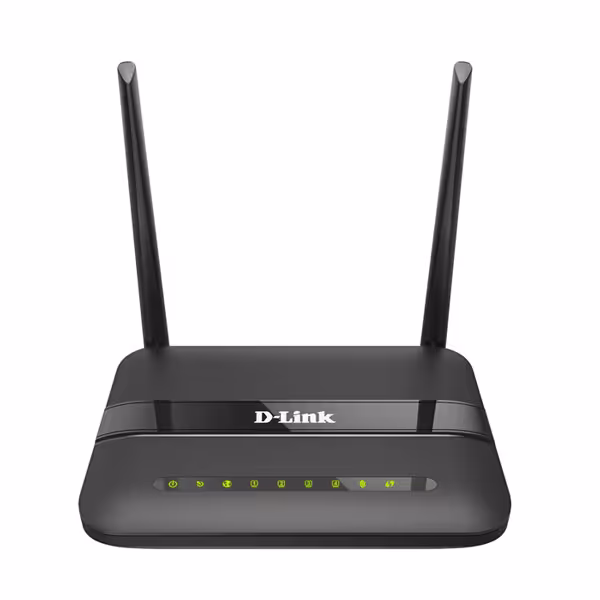 مودم روتر ADSL2 Plus بی‌ سیم N300 دی-لینک مدل DSL-124D-Link DSL-124 ADSL2 Plus Wireless N300 Modem Router