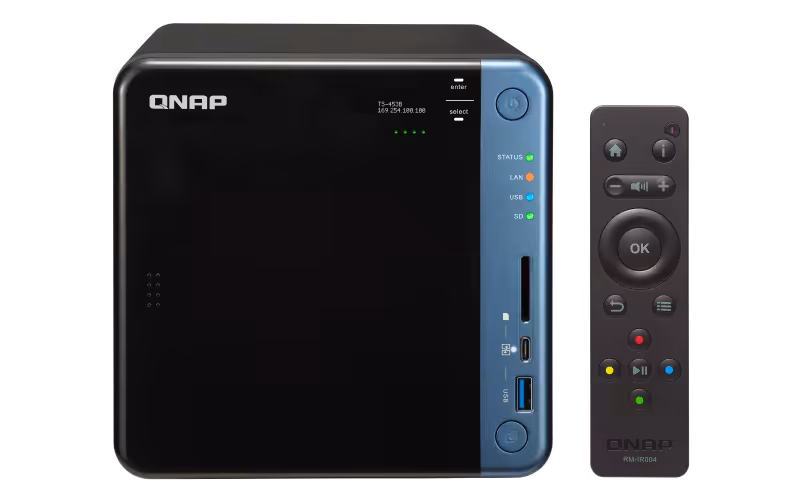 ذخیره ساز تحت شبکه کیونپ مدل تی اس 453 بی