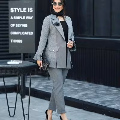 ست کت و شلوار مدل یکتا