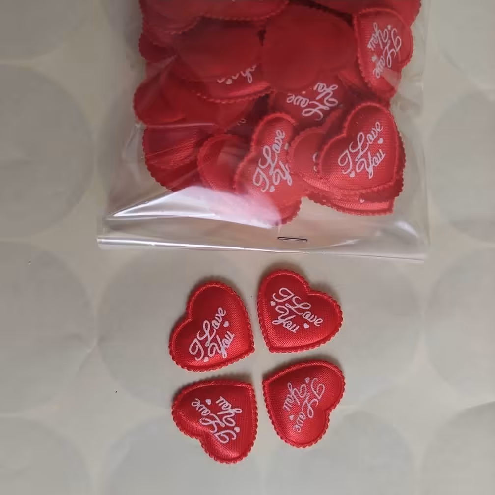 قلب پارچه ای تزیینی