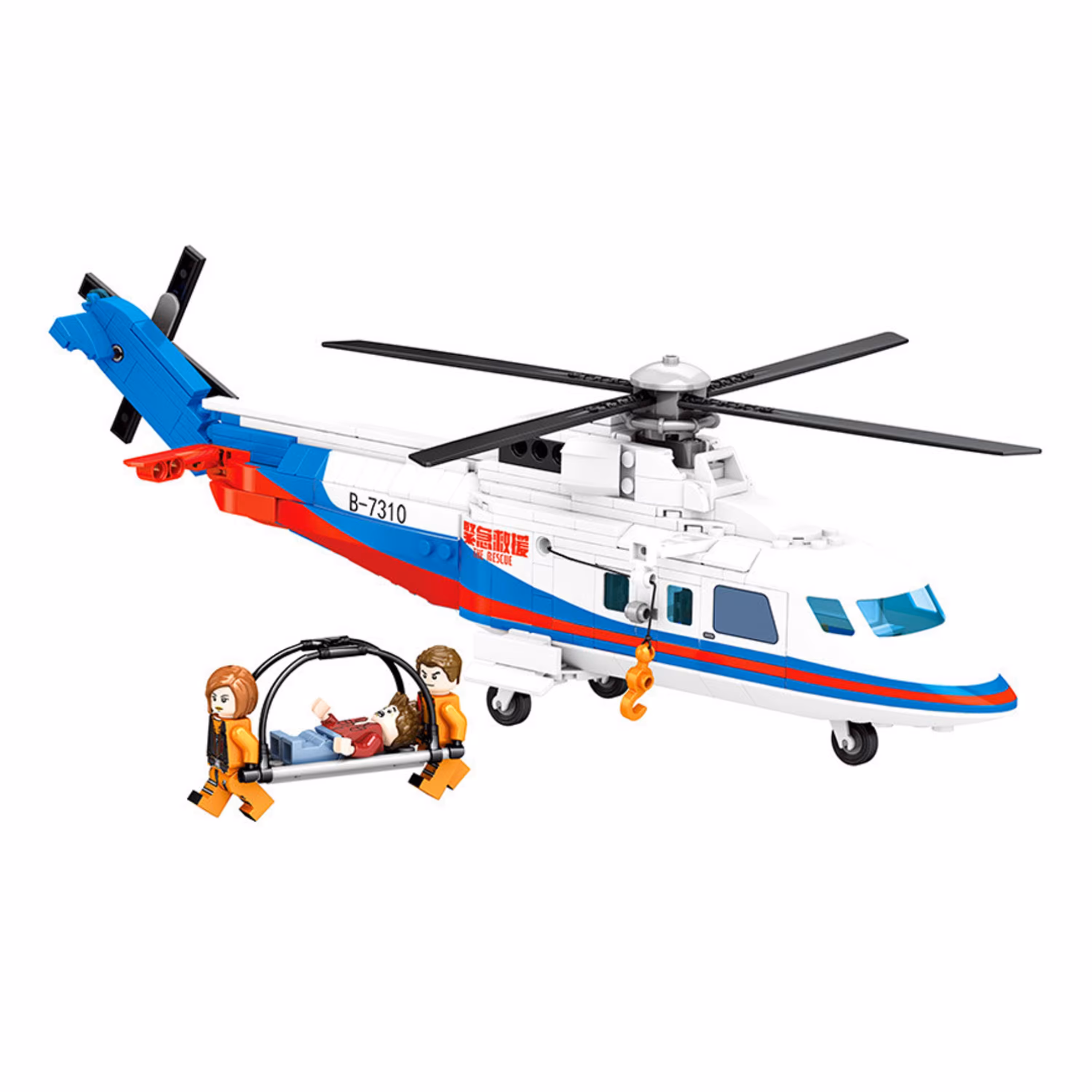 لگو سمبو بلاک مدل هلی کوپتر امداد 391 قطعه کد 603201