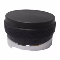 لولر قهوه استیل مشکی مدل grand51 سایز 51