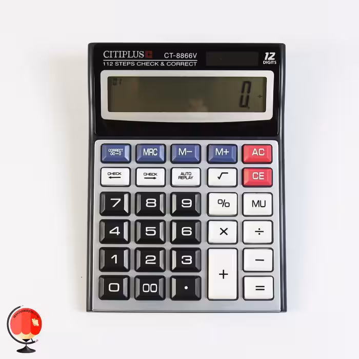 ماشین حساب سیتیپلاس CT-8866V