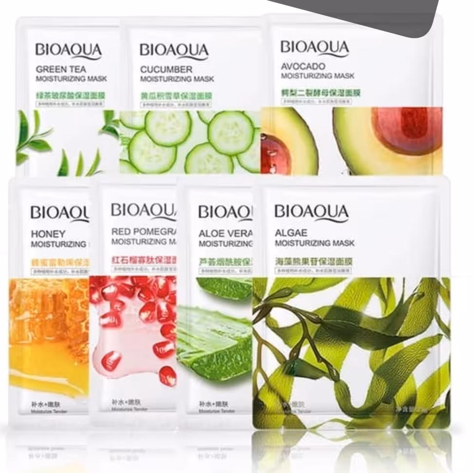 ماسک ورقه ای 25گرم بیواکوا یک عددی مدل متنوع به انتخاب مشتری 