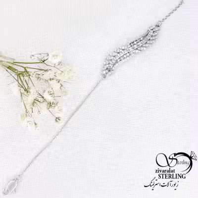 دستبند جواهری نقره ایتالیایی کد 15385
