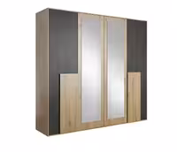 کمد لباس 2 درب لولایی 200*203*65 کد 8834