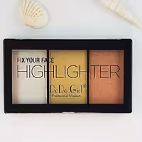 هایلایتر آرایش صورت سه رنگ دودوگرل dodo girl