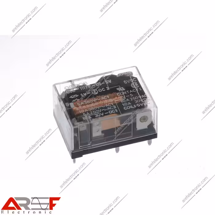 رله امرن مدل G6C-117P-US-SV دارای ولتاژ 5VDC و 4 پین - فروشگاه عارف الکترونیک