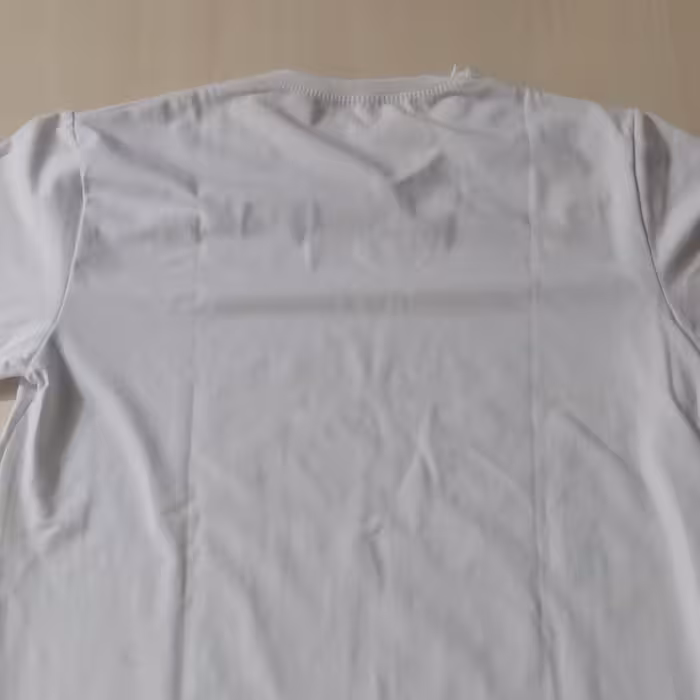 چاپ روی تیشرت سایز L سفید با جنس اسپان با طرح و عکس و طرح دلخواه شما