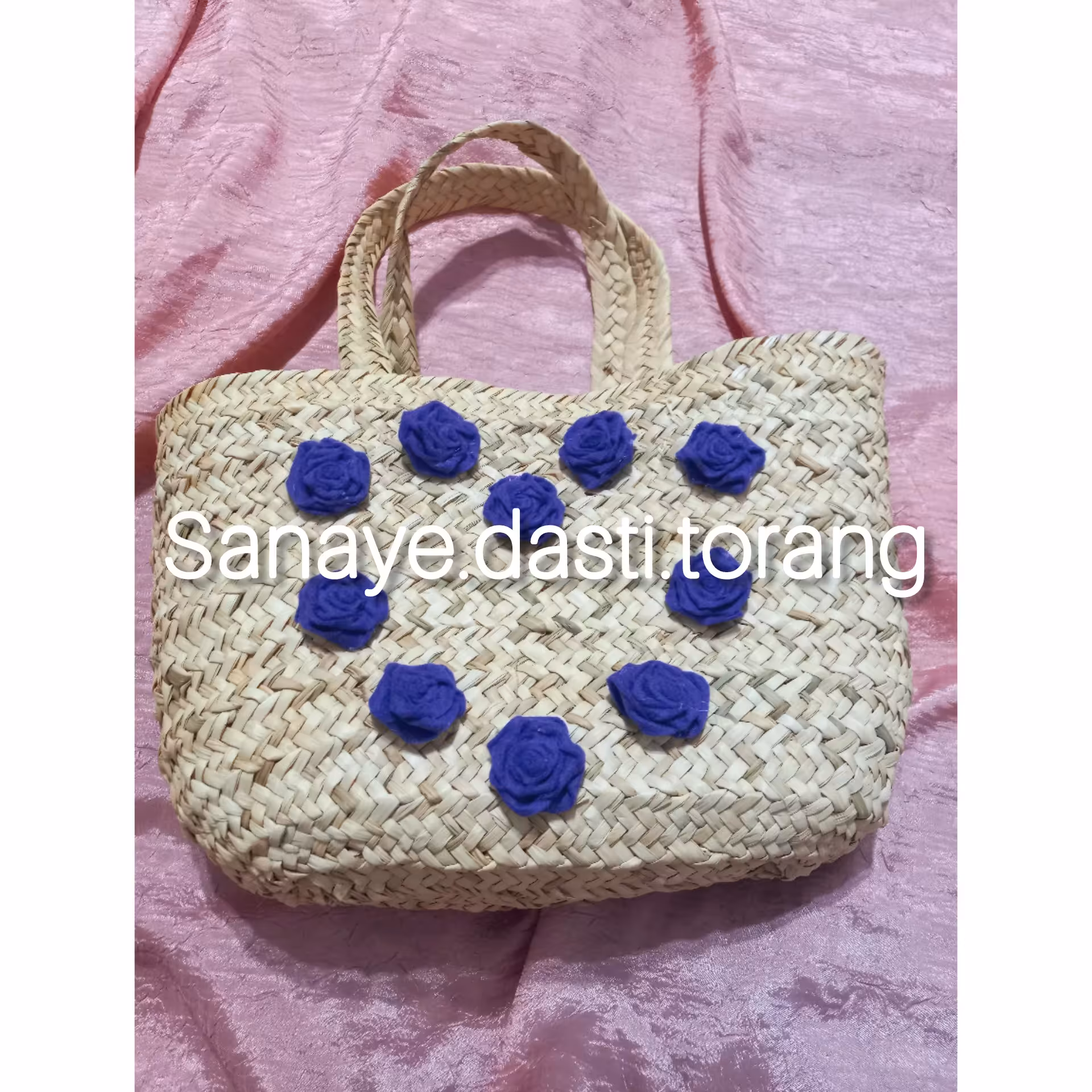 ساک حصیری..ساک حصیری.زنبیل حصیری.ساک بیرون بر.ساک.کیف حصیری.سبد پیکنیک حصیری.صنایع دستی گیلان