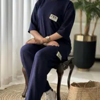 تیشرت شلوار بیرون پوش پنبه لاکرا تینا