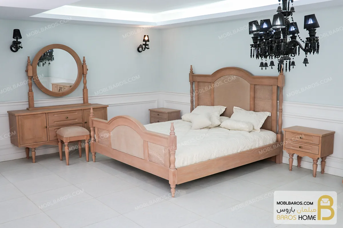 سرویس خواب دو نفره عروس مدل آویسا کد 2