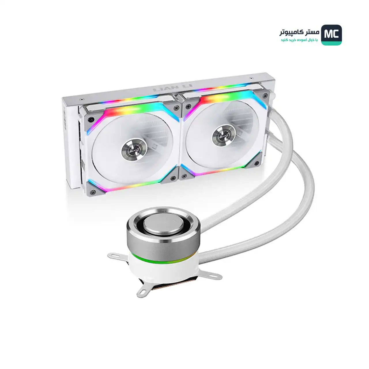 قیمت و خرید خنک کننده لیان لی Galahad 240 SL White