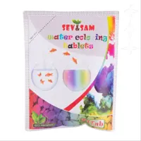 رنگ آب آکواریوم  پک 24 عدد