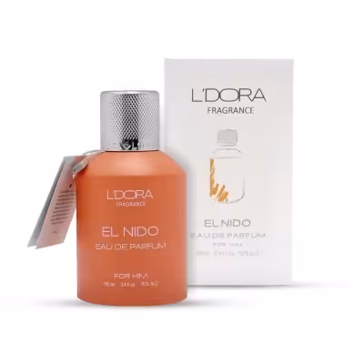 ادوپرفیوم مردانه مدل EL NIDO لدورا فرگرنس 100 میلی‌لیتر