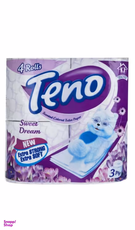 دستمال کاغذی تنو مدل عطری بسته 4 عددی