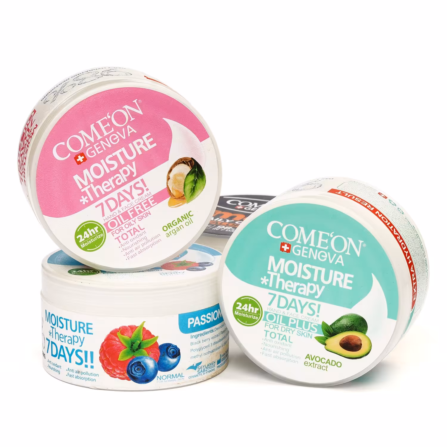 کرم کاسه ای مرطوب‌کننده دست و صورت کامان