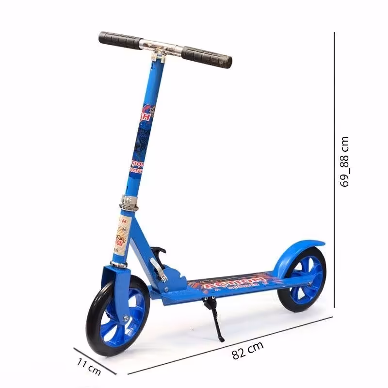 اسکوتر حرفه ای خارجی اکشن تاشو تحمل وزنی 120 کیلو 