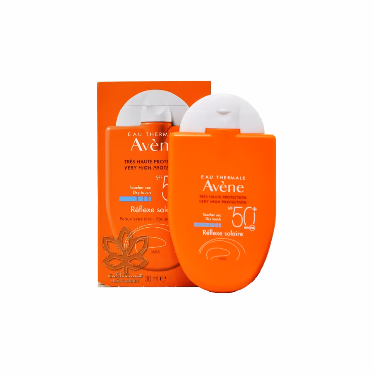 کرم ضد آفتاب درای تاچ بی رنگ SPF  50 ( پوست های حساس ) 30 میل اون - avene