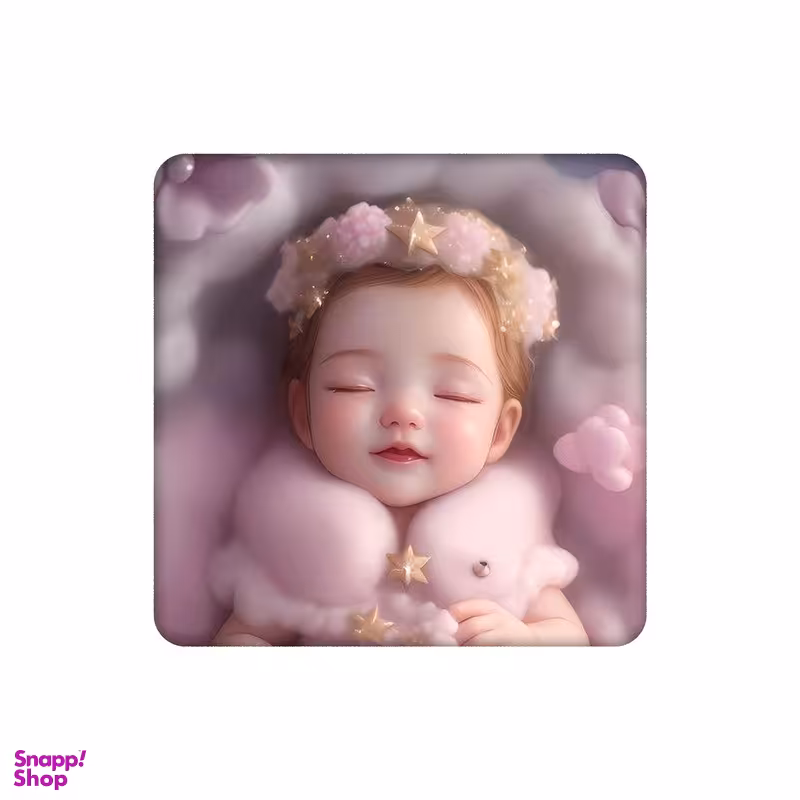 زیر لیوانی طرح نی نی فرشته کد 9485586