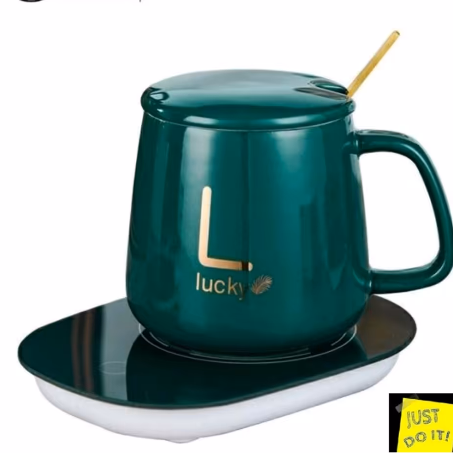 ماگ  حرارتی   و     گرمکن     هوشمند      سبز کله غازی 