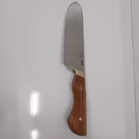 چاقو سلاخی فولادی دسته چوبی  زنجان