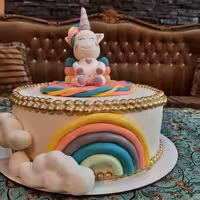 تاپرهای کیک فوندانتی