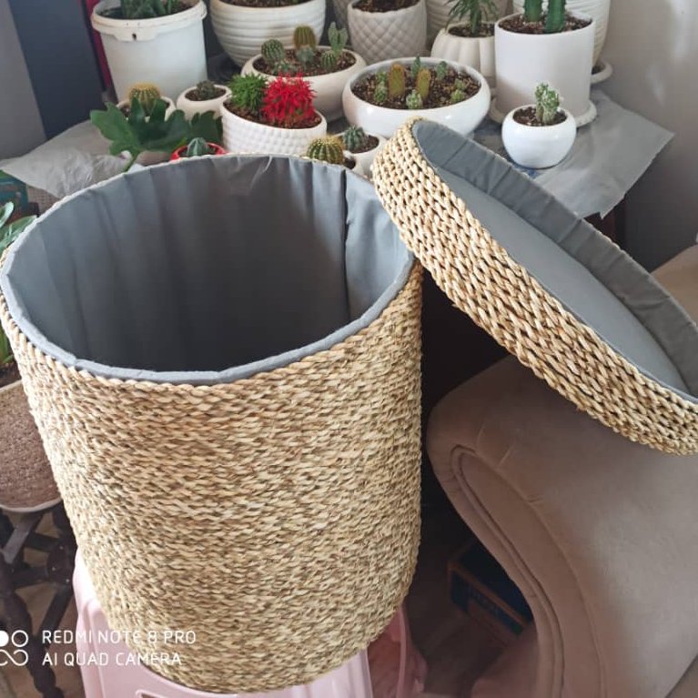 باکس حصیری 40 سانتی سایز خیلی بزرگ ،هزینه ی ارسال به عهده ی مشتری