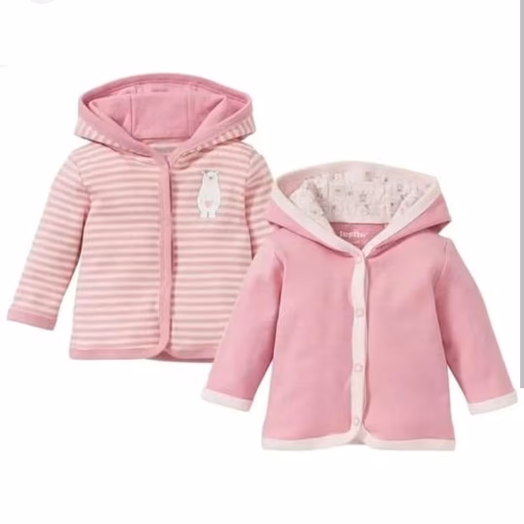 سویشرت تک بهاره و پاییزه دخترانه لوپیلو سایز 6 تا 12 ماه در دوطرح