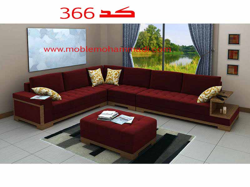 مبل راحتی ال ست 7 نفره کد 366