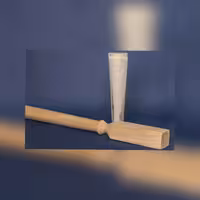 پایه میز 80 سانتی  از چوب راش و گردو روس 