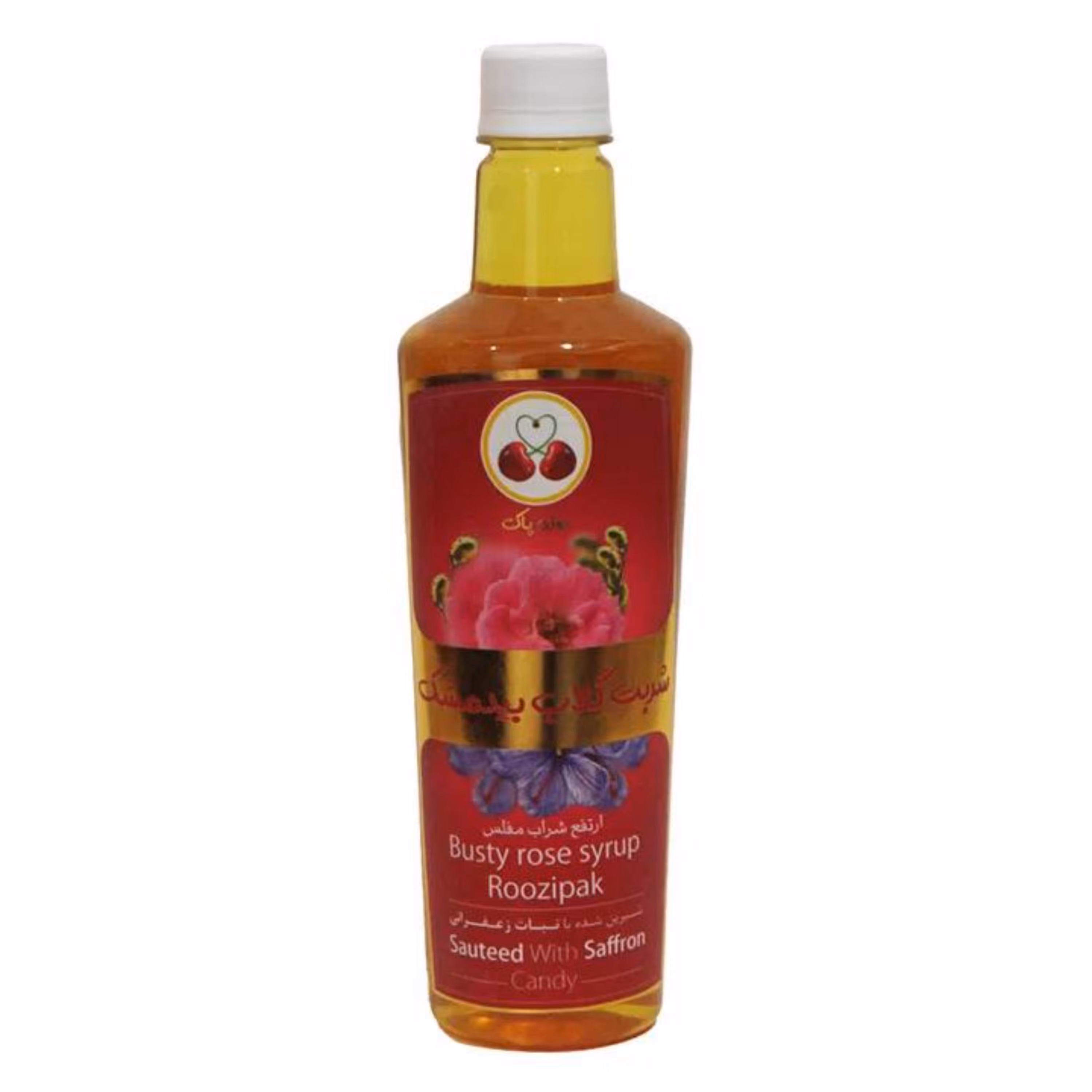 شربت گلاب بیدمشک جدید- نیم لیتری- روزی پاک