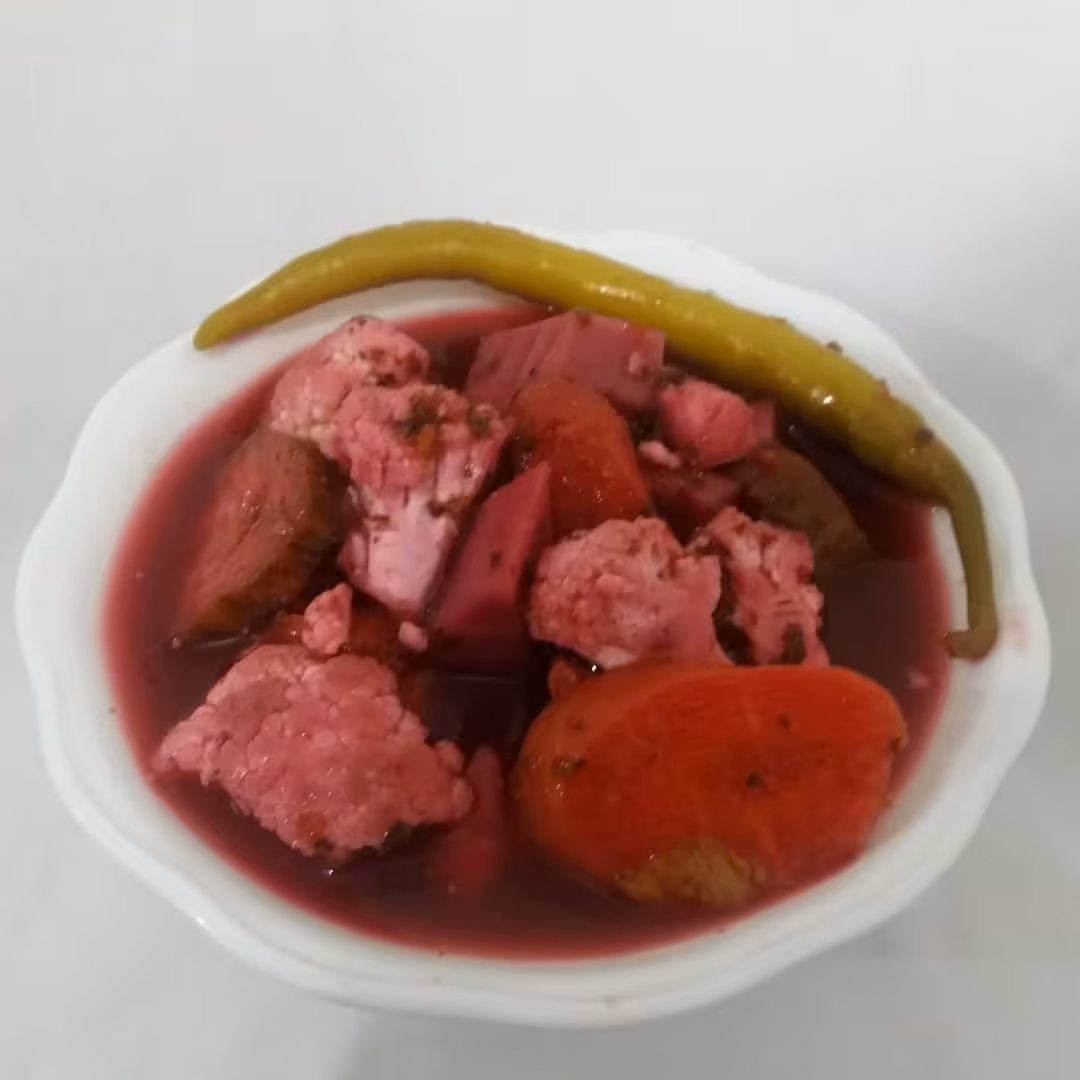 ترشی هفت بیجار با لبو 1500گ