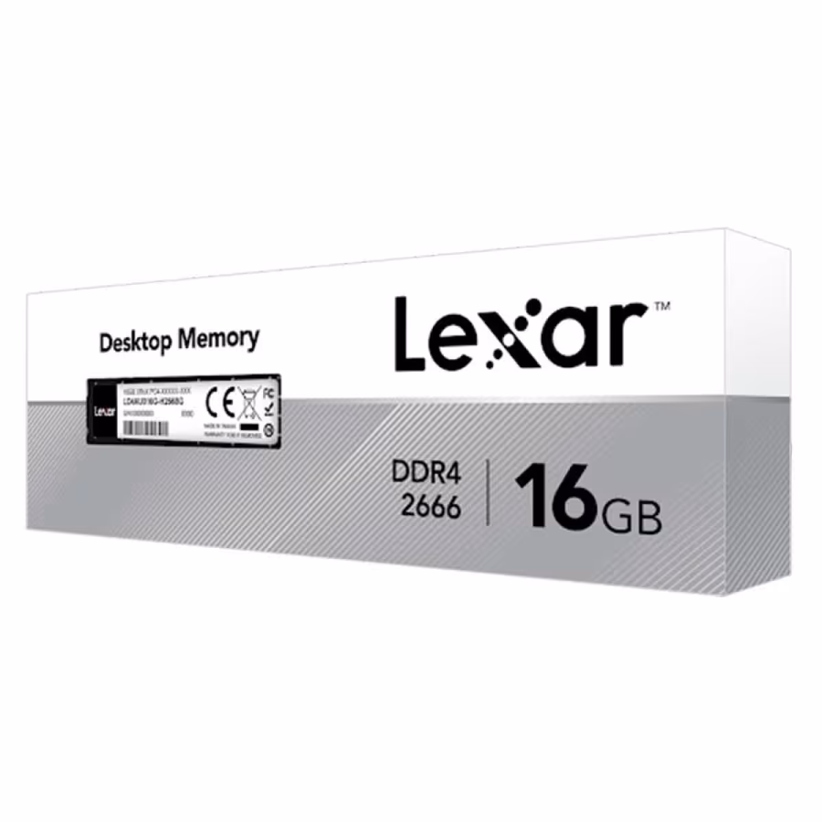 رم کامپیوتر  Lexar 16GB 2666 DDR4