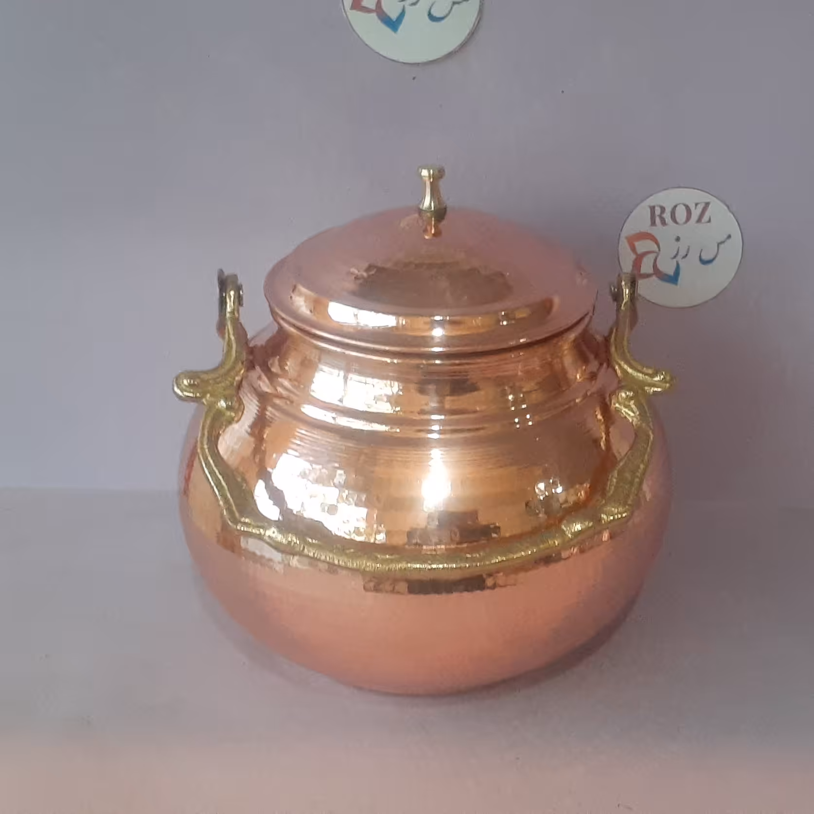 دیزی پز ، چولمک  مسی بزرگ 2 لیتری نانو شده تولید زنجان ارسال رایگان 