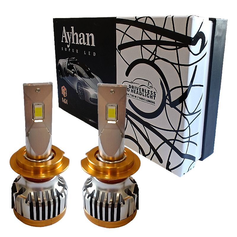 هدلایت دو طرفه ام زد ام مدل Ayhan پایه H7 بسته دو عددی