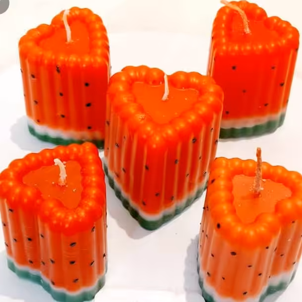 شمع  قلب یلدایی