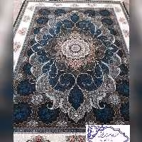 فرش چکاوک سورمه ای6متری 700شانه تراکم 2100 نخ ورژن کیفیت عالی 8رنگ