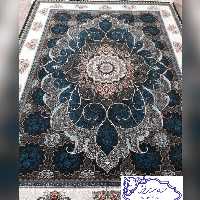 فرش چکاوک سورمه ای6متری 700شانه تراکم 2100 نخ ورژن کیفیت عالی 8رنگ