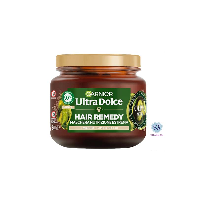 خرید + قیمت | ماسک مو مغذی گارنیر حاوی عصاره زیتون حجم 300 میل