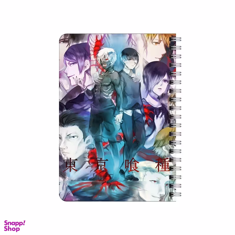 دفترچه یادداشت 80 برگ بامبیلیپ مدل چوبی طرح انیمه توکیو غول کد 9531738