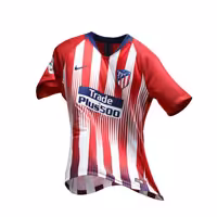 پیراهن آستین کوتاه اتلتیکو مادرید فصل 2019 رنگ قرمز-کیت اول