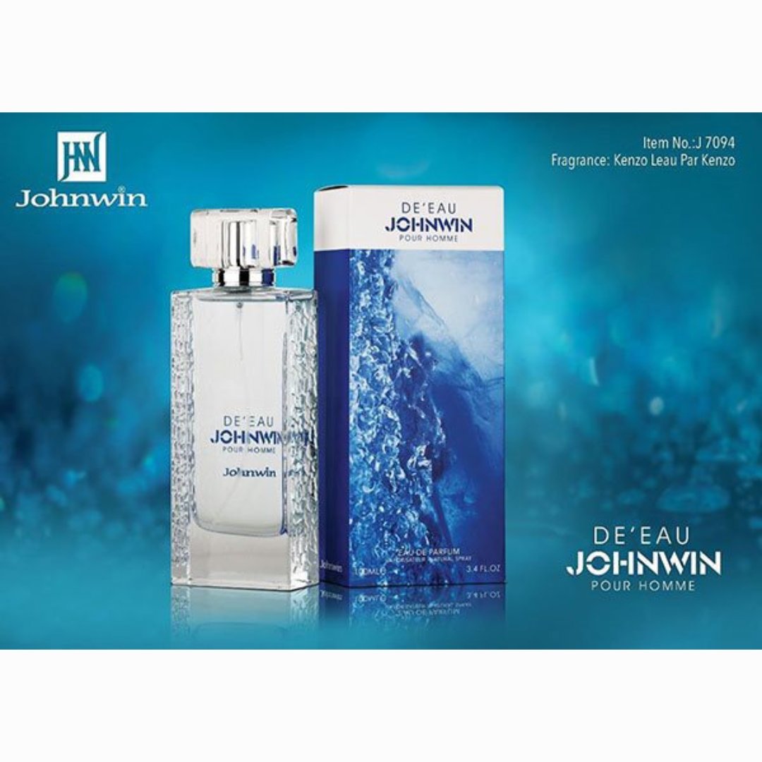 عطر ادکلن مردانه جانوین مدل کنزو لئو پار (Johnwin KENZO L’eau Pour Homme) حجم 100 میل
