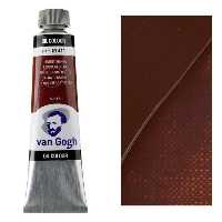 رنگ روغن ون گوگ BURNT SIENNA حجم 40 میل کد 411 سری 1