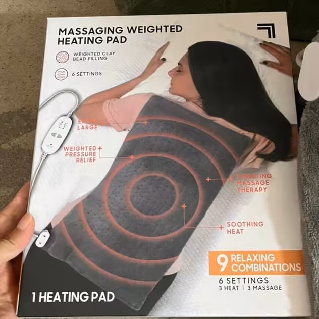 حوله برقی(گرمایی) و ماساژور بسیار با کیفیت و کاربردی، محصول  خفن