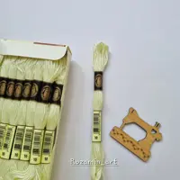 نخ گلدوزی پنگوئن لیمویی پاستیلی کد 10