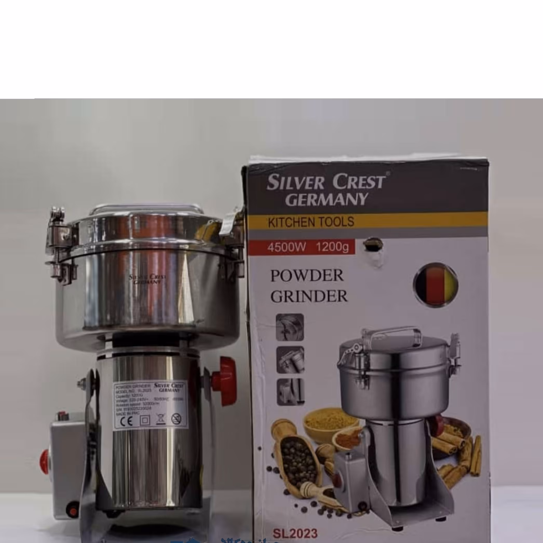 آسیاب صنعتی سیلور کرست آلمان 1200گرم گهواره ای 