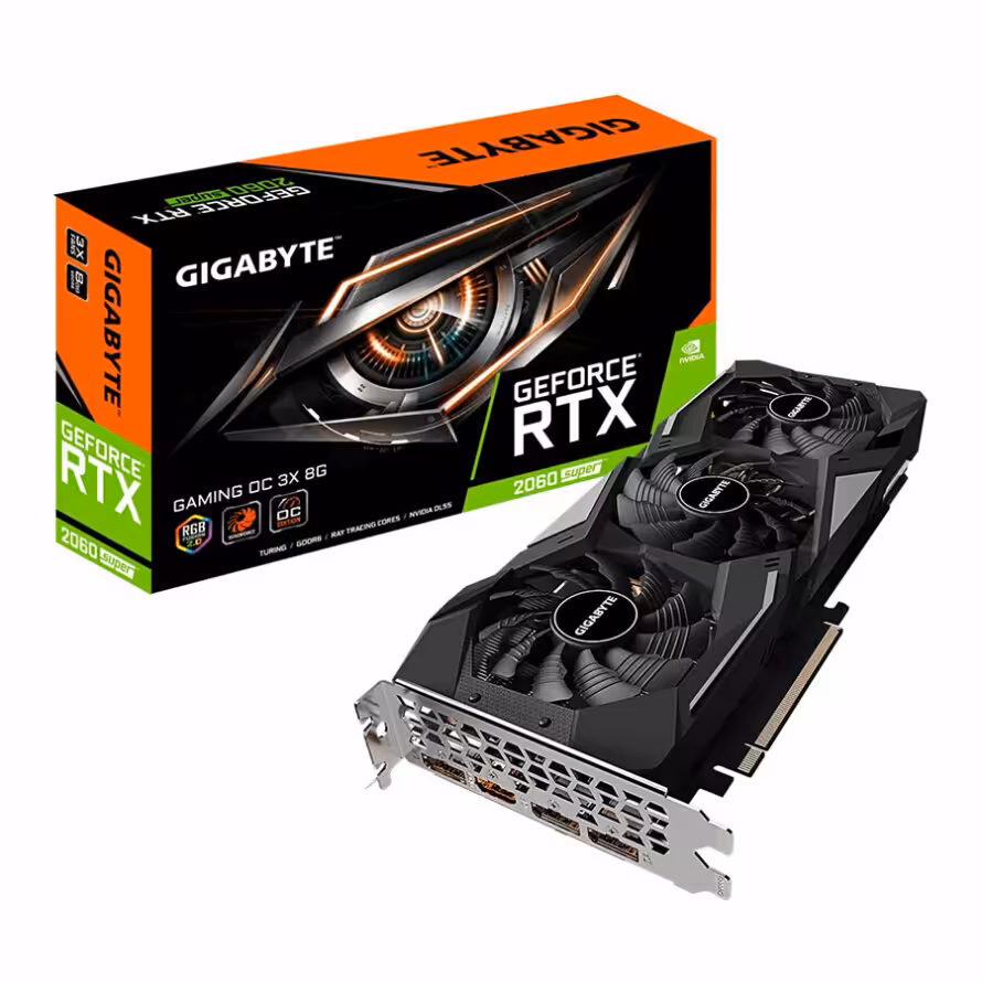کارت گرافیک گیگابایت RTX 2060 SUPER GAMING OC 3X 8G